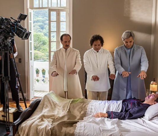 Bastidores das gravações do filme "Nosso Lar 2" - Foto: Ique Esteves