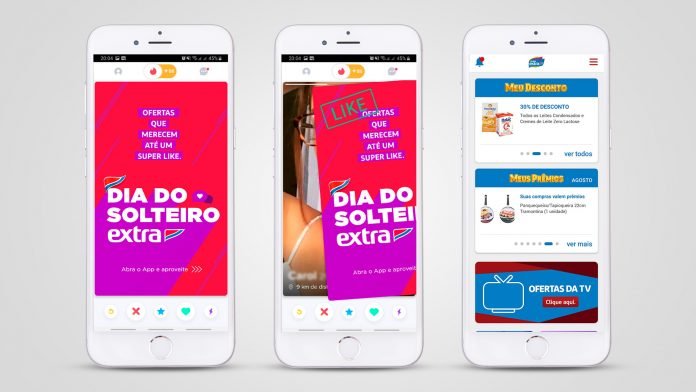 extra Ação “Ofertas arrasadoras que dão match com você” acontece em todos os hiper e supermercados da rede, além do aplicativo e do site Clube Extra, exclusivamente nesta quinta-feira, 15 de agosto