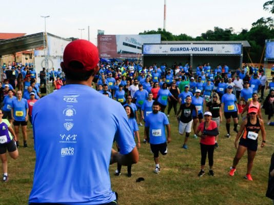 corrida Antes da largada haverá uma sessão de aquecimento e alongamento. Foto: João Gelo/ Trail TV.