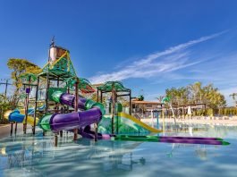 Complexo aquático infantil no Novotel Itu Golf & Resort: uma das opções especiais para o Dia das Crianças