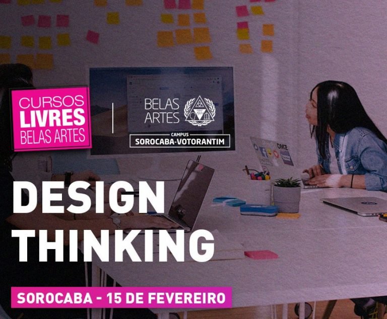 Belas Artes Sorocaba-Votorantim ministra curso livre de Design Thinking