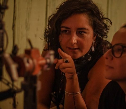 A diretora Cíntia Domit Bittar participa de live da Fundação Cultural Badesc - crédito Kamila Novaes