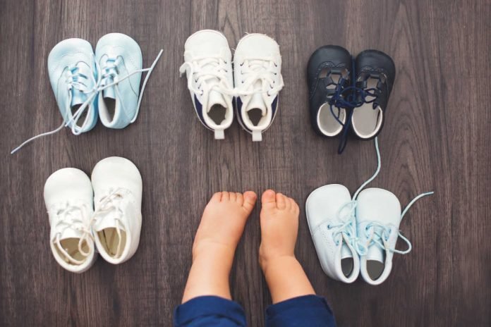 O calçado ideal para bebês e crianças por idade
