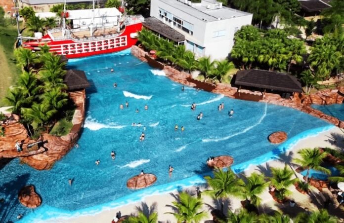 Thermas Water Park, em São Pedro - Divulgação