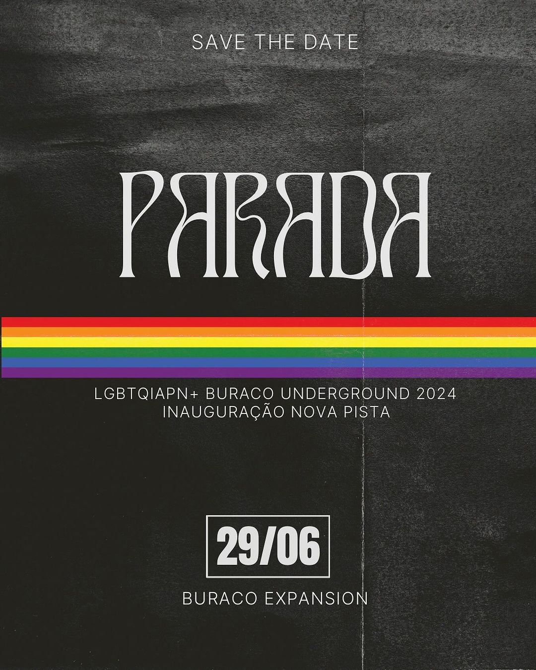 Parada LGBTQIAPN+ Buraco 2024" - Reprodução/Instagram
