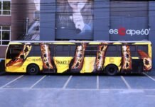 Ônibus do Escape 60' estará disponível no Catarina Fashion Outlet, em São Roque - Divulgação