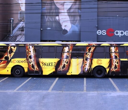 Ônibus do Escape 60' estará disponível no Catarina Fashion Outlet, em São Roque - Divulgação