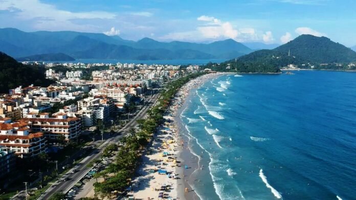 Praia Ubatuba — Foto: Divulgação