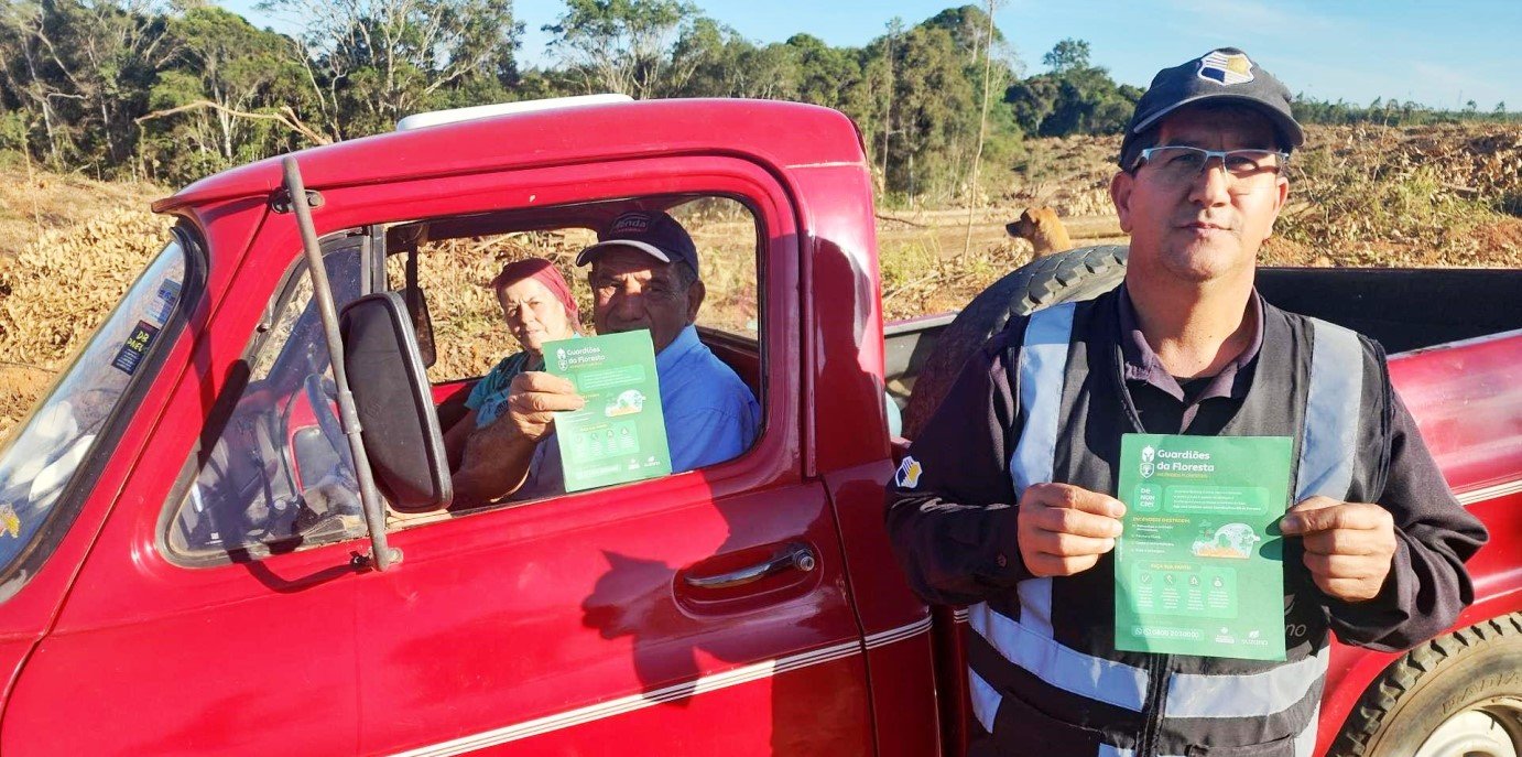 Suzano realiza ações de educação ambiental - Divulgação