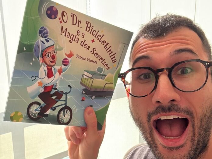 Experiência como palhaço voluntário em hospital inspira livro infantil sobre coragem e acolhimento