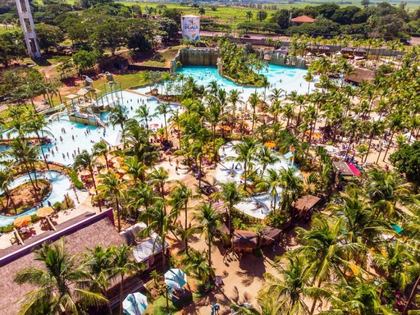 Hot Beach Olímpia se prepara para o mês de feriados - Divulgação