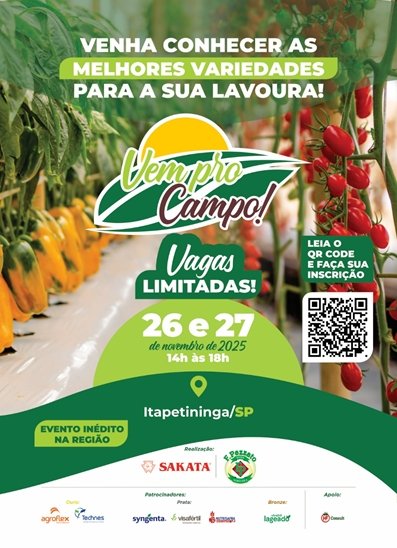 Itapetininga sedia encontro sobre hortaliças com mais de 20 variedades e foco em cultivo regional - Divulgação