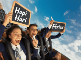 Professores ganham entrada de graça no Hopi Hari em datas das férias escolares - Ilustração