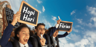 Professores ganham entrada de graça no Hopi Hari em datas das férias escolares - Ilustração