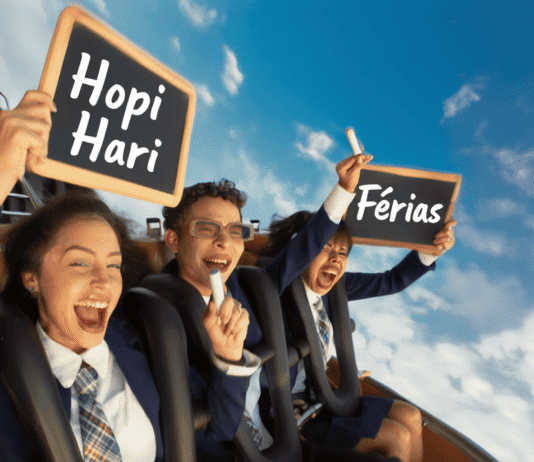 Professores ganham entrada de graça no Hopi Hari em datas das férias escolares - Ilustração