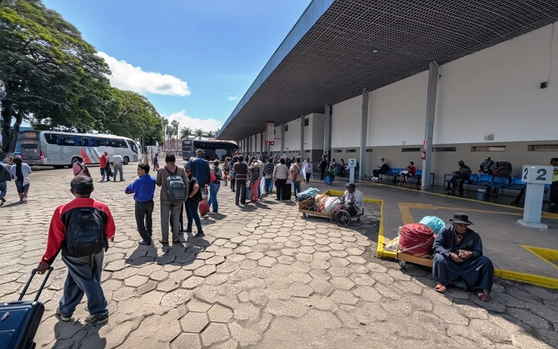 Itapetininga passa a oferecer passagens para pessoas em situação de rua retornarem às cidades de origem - Ilustração