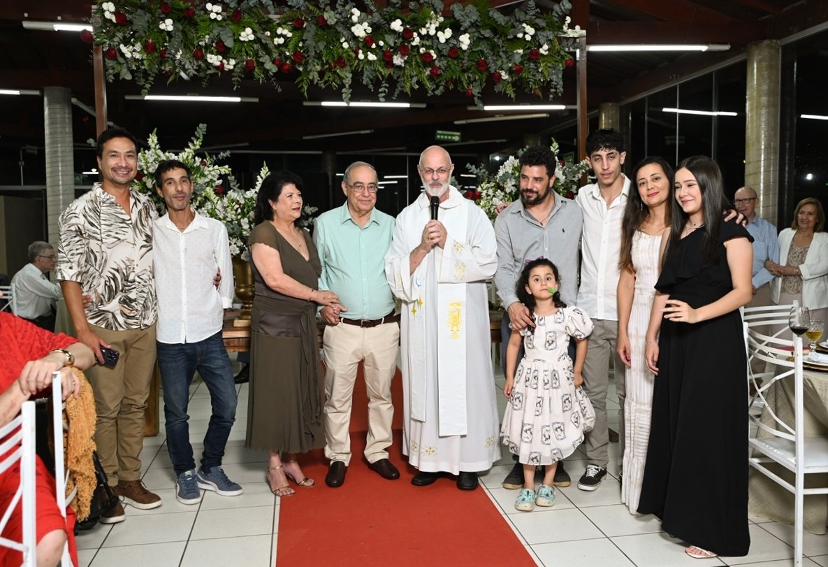 Márcia e Moacyr Campos celebram 50 anos de união (arquivo pessoal)