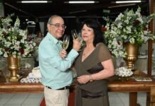 Márcia e Moacyr Campos celebram 50 anos de união (arquivo pessoal)