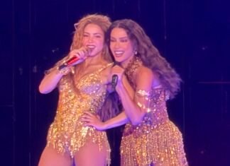 Shakira e Anitta - Foto: Vinícius Yamada