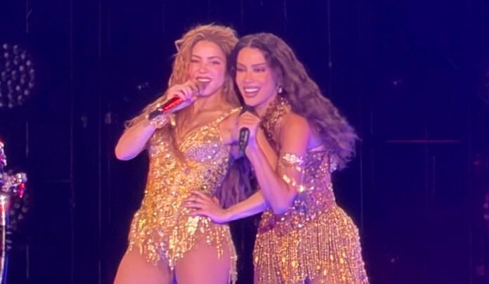 Shakira e Anitta - Foto: Vinícius Yamada
